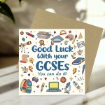 GCSE Encouragement Card Good Luck in Your Exams Cards GCSE Encouragement Card Good Luck in Your Exams Cards