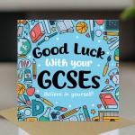 Good Luck With GCSEs Exams Good Luck Card For Students GCSE Good Luck With GCSEs Exams Good Luck Card For Students GCSE