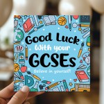Good Luck With GCSEs Exams Good Luck Card For Students GCSE Good Luck With GCSEs Exams Good Luck Card For Students GCSE