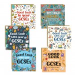 GCSE Good Luck Cards Set of 6 Exam Encouragement Cards for Kids