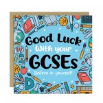 GCSE Good Luck Cards Set of 6 Exam Encouragement Cards for Kids