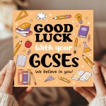 GCSE Good Luck Card with Envelope Exam Good Luck Card Students