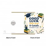 Good Luck With A-levels Card Exam Encouragement Card For Student Good Luck With A-levels Card Exam Encouragement Card For Student