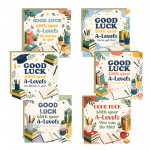 A Level Good Luck Cards Set of 6 with Envelopes For Students A Level Good Luck Cards Set of 6 with Envelopes For Students
