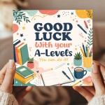 A Level Good Luck Cards Set of 6 with Envelopes For Students A Level Good Luck Cards Set of 6 with Envelopes For Students