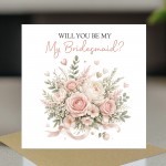 Bridesmaid Proposal Card With Kraft Envelope Be My Bridesmaid Bridesmaid Proposal Card With Kraft Envelope Be My Bridesmaid