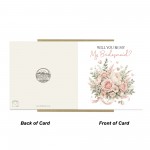 Bridesmaid Proposal Card With Kraft Envelope Be My Bridesmaid Bridesmaid Proposal Card With Kraft Envelope Be My Bridesmaid