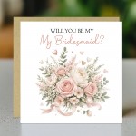 Bridesmaid Proposal Card With Kraft Envelope Be My Bridesmaid Bridesmaid Proposal Card With Kraft Envelope Be My Bridesmaid
