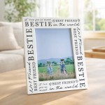 Friendship Gift Bestie Photo Frame BFF Picture Frame 7x5 Frame Friendship Gift Bestie Photo Frame BFF Picture Frame 7x5 Frame