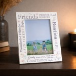 Best Friends Photo Frame BFF Picture Frame 7x5 Frame