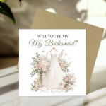 Will You Be My Bridesmaid Card Bridesmaid Proposal Card Will You Be My Bridesmaid Card Bridesmaid Proposal Card