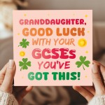 Good Luck GCSEs Card For Granddaughter You've Got This Card