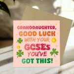 Good Luck GCSEs Card For Granddaughter You've Got This Card