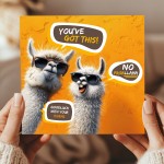 Good Luck Card For Your Exams GCSEs A Levels No Probllama Good Luck Card For Your Exams GCSEs A Levels No Probllama