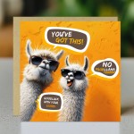 Good Luck Card For Your Exams GCSEs A Levels No Probllama Good Luck Card For Your Exams GCSEs A Levels No Probllama