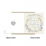 Wedding Day Thank You Cards For Friends and Family Pack of 6