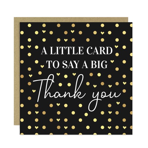 Thank You Card With Envelope For Men or Women Appreciation Card Thank You Card With Envelope For Men or Women Appreciation Card
