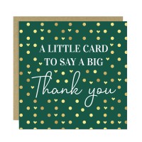 Thank You Card With Envelope Appreciation Greeting Card