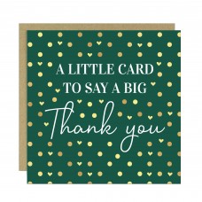 Thank You Card With Envelope Appreciation Greeting Card