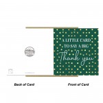 Thank You Card With Envelope Appreciation Greeting Card