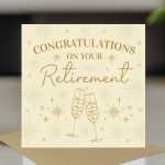 Retirement Congratulations Card For Women Men Happy Retirement