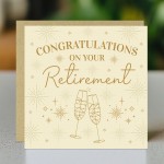Retirement Congratulations Card For Women Men Happy Retirement