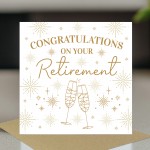 Congratulations On Your Retirement Greetings Card For Women