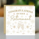 Congratulations On Your Retirement Greetings Card For Women