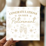 Congratulations On Your Retirement Greetings Card For Women