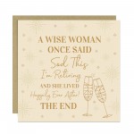 Funny Retirement Card For Her Retirement Card For Work Colleague