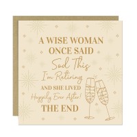 Funny Retirement Card For Her Retirement Card For Work Colleague
