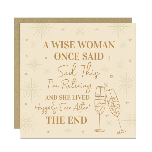 Funny Retirement Card For Her Retirement Card For Work Colleague