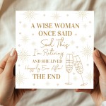 Retirement Card For Her Funny Happy Retirement Cards Colleague Retirement Card For Her Funny Happy Retirement Cards Colleague