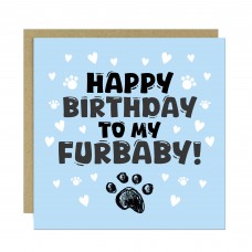 Happy Birthday Card For The Dog Cat Furbaby From Pet Owner