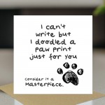 Funny Cards From Dog Birthday Card For Mum Dad Pet Owner Funny Cards From Dog Birthday Card For Mum Dad Pet Owner