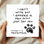 Funny Cards From Dog Birthday Card For Mum Dad Pet Owner Funny Cards From Dog Birthday Card For Mum Dad Pet Owner
