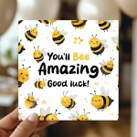 Funny Good Luck Card for New Job Exams Farewell Funny Good Luck Card for New Job Exams Farewell