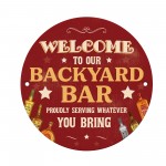 Bar Signs For Home Bar Welcome To The Backyard Bar Sign Bar Signs For Home Bar Welcome To The Backyard Bar Sign
