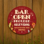 Novelty Bar Signs And Plaques Serving Whatever You Bring Funny Novelty Bar Signs And Plaques Serving Whatever You Bring Funny