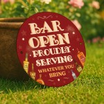 Novelty Bar Signs And Plaques Serving Whatever You Bring Funny Novelty Bar Signs And Plaques Serving Whatever You Bring Funny