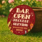 Novelty Bar Signs And Plaques Serving Whatever You Bring Funny Novelty Bar Signs And Plaques Serving Whatever You Bring Funny