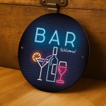 Funny Novelty Home Bar Sign Neon Style Garden Shed Man Cave Funny Novelty Home Bar Sign Neon Style Garden Shed Man Cave