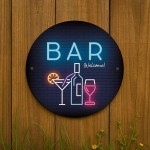 Funny Novelty Home Bar Sign Neon Style Garden Shed Man Cave Funny Novelty Home Bar Sign Neon Style Garden Shed Man Cave