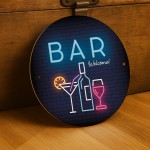 Funny Novelty Home Bar Sign Neon Style Garden Shed Man Cave Funny Novelty Home Bar Sign Neon Style Garden Shed Man Cave