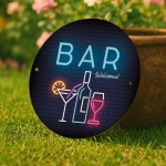 Funny Novelty Home Bar Sign Neon Style Garden Shed Man Cave Funny Novelty Home Bar Sign Neon Style Garden Shed Man Cave