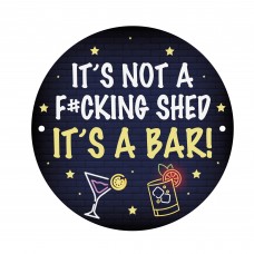 Shed Sign Funny Home Bar Sign Not A Shed Its A Pub Neon Style