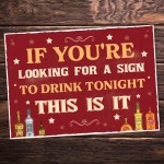 Humour Sign Funny Bar Wall Art I Only Drink On The Days Humour Sign Funny Bar Wall Art I Only Drink On The Days