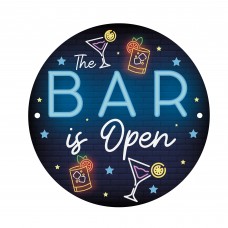  Home Bar Sign Neon Style This Bar Is Open Garden Shed Sign