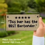 Funny Sign For Home Bar This Bar Has The Best Bartender Sign Funny Sign For Home Bar This Bar Has The Best Bartender Sign