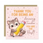 6 Pack Teacher Thank You Cards From Kids End of Term Teacher 6 Pack Teacher Thank You Cards From Kids End of Term Teacher